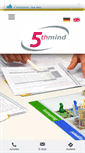 Mobile Screenshot of 5thmind.com